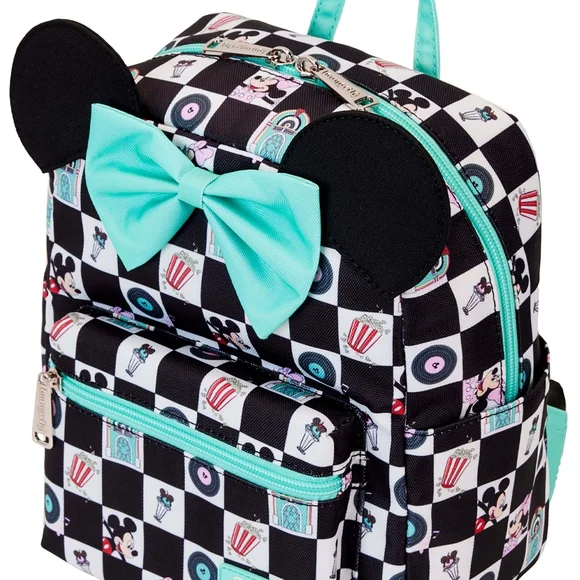 Loungefly Disney Mickie Retro Diner Backpack - Picture 3 of 5